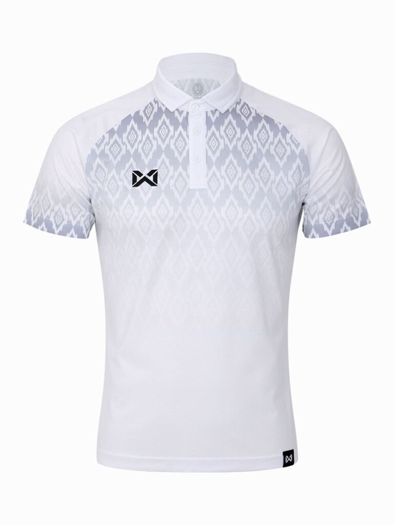 เสื้อโปโลลายไทย Warrix wa-261placl02 Lai Thai