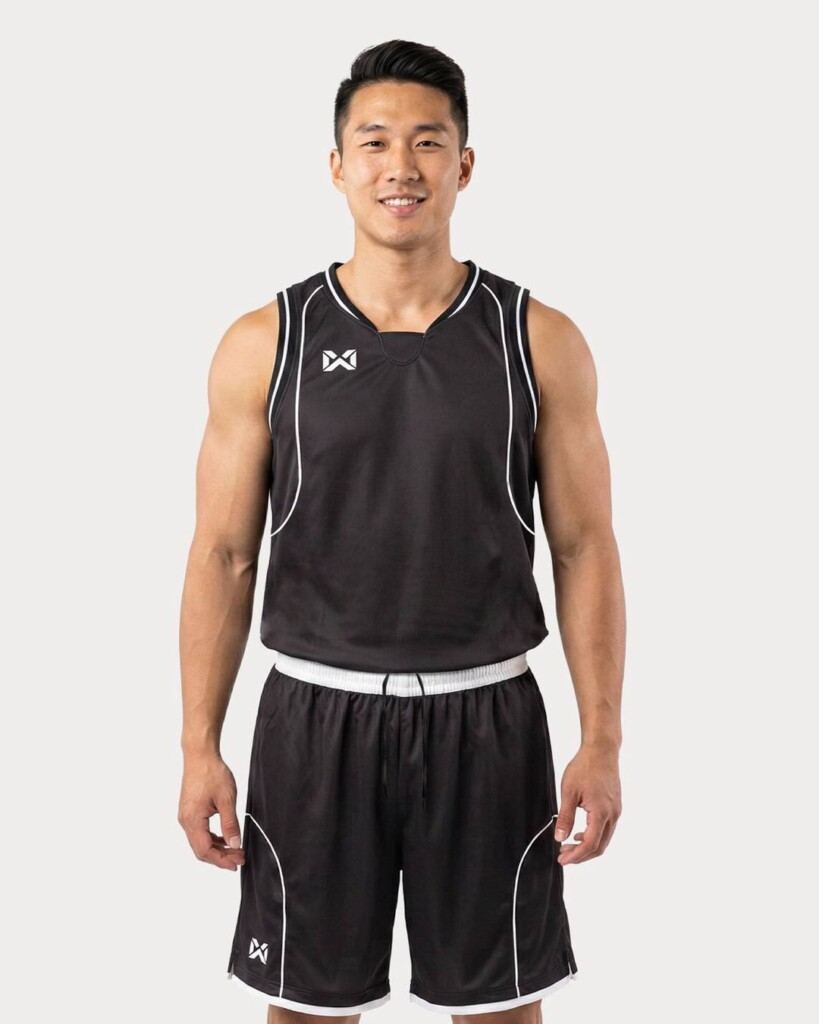 เสื้อบาสเก็ตบอลชาย Warrix Wa-261BKACL01